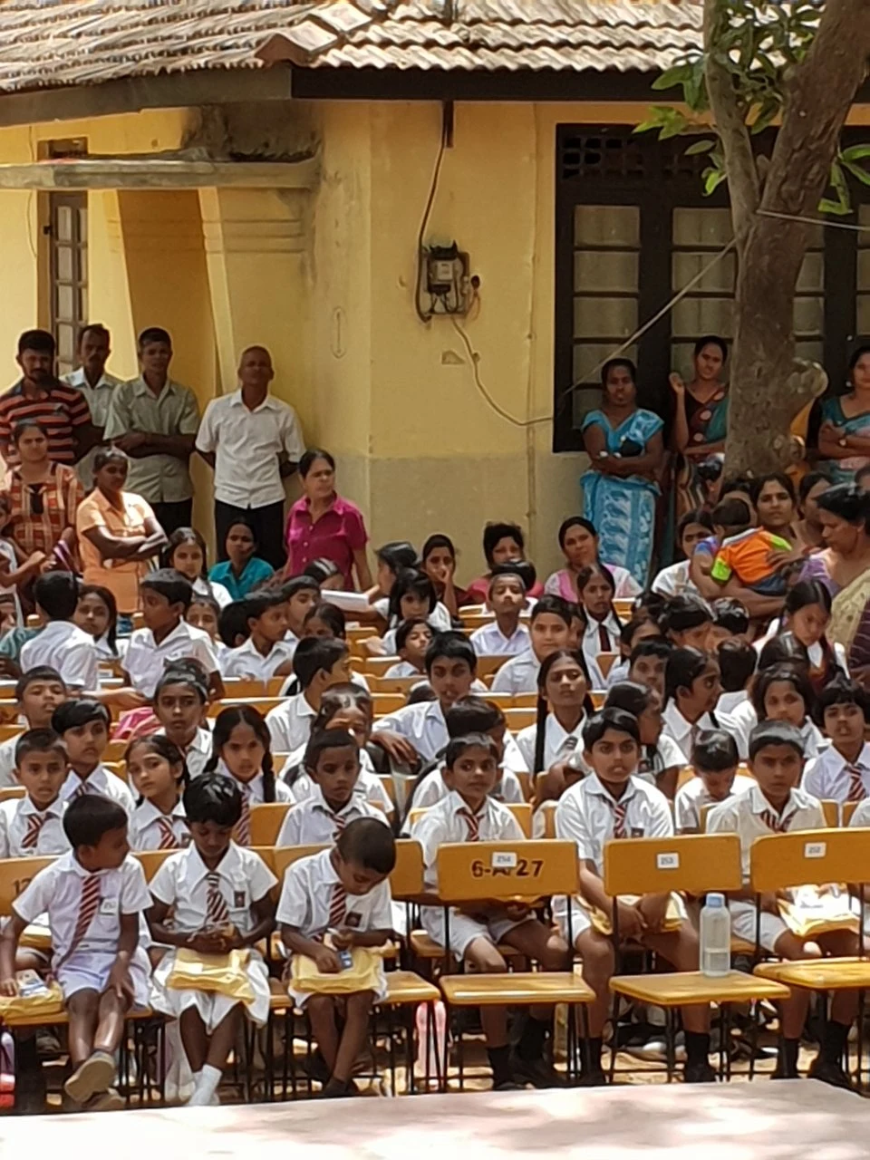 Donation programme done by Mr. Paint Auto for school students