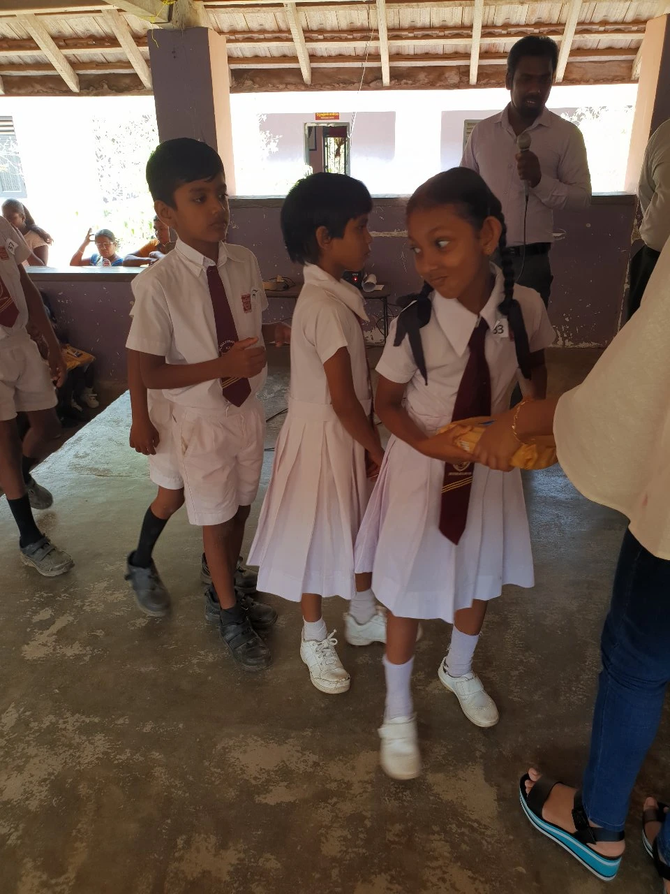 Donation programme done by Mr. Paint Auto for school students